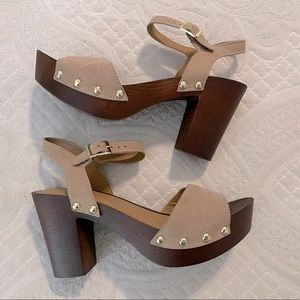 New Qupid Platform Heels, Size 8